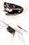 DIAMOND, BLACK DIAMOND, RUBY, WHITE GOLD AND PALLADIUM SNAKE
CUFFLINKS, JACK DU ROSE