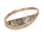 ANTIQUE 14K YELLOW GOLD AND DIAMOND ‘JARRETIÈRE’ RING