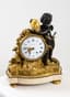 A LOUIS XVI ORMOLU AND PATINATED-BRONZE MANTEL-CLOCK 
SIGNED BY FERDINAND BERTHOUD, 18TH CENTURY