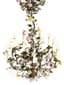 LOUIS XV STYLE TWELVE-LIGHT CHANDELIER WITH PORCELAIN FLOWERS