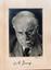 CARL GUSTAV JUNG (1875-1961)
Signed portrait photograph of Carl Jung, swiss psychiatrist, psychologist and essayist. Studio shot by Margarita (Margarethe) Fellerer.