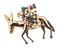YELLOW GOLD DONKEY BROOCH