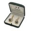14K YELLOW GOLD AND TAHITI PEARL PENDANT EARRINGS