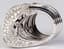 DE GRISOGONO ‘ONDE’ 18K WHITE GOLD, DIAMOND RING