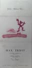 MAX ERNST (1891-1976)
Original lithograph on invitation to an exhibition of Max Ernst in Vence at the Galerie Alphonse Chave in 1970.
'Max Ernst, Frottages, lithographies, originaux pour Wunderhorn de Lewis Carroll.'