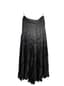 CHANEL
Black silk pleated skirt
