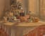 GEORGIY NOVIKOV (1898 - 1981) (?)
Still life with samovar