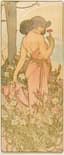 ALPHONSE MUCHA (1860-1939)
Carnation from the series ‘Flowers’