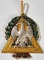 BADGE OF THE WHITE EAGLE LODGE IN ST PETERSBURG, 1818
Bronze gilt, silver and enamel