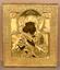 AN ICON «THE VLADIMIRSKAYA MOTHER OF GOD» IN A SILVER-GILT OKLAD
Moscow, end of 19th century
