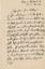 ROBERT KOCH (1843-1910)
Autograph letter signed, 1887
About his colleague's work on pebrine and the donation of works on cholera to the Museum of Hygiene.