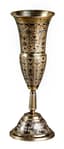 A  RUSSIAN SILVER-GILT AND NIELLO CHAMPAGNE FLUTE