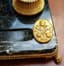 LOUIS XIV-STYLE INKSTAND IN GILDED BRONZE AND GREEN MARBLE, 20TH CENTURY