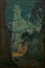 HENRI LE SIDANER (1862-1939)
La rue au clair de lune, Villefranche-sur-Mer