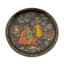 TWO PLATES WITH FAIRY TALE SCENES 'THE TALE OF TSAR SALTAN AND THE FIREBIRD' , 1989-1991