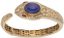GIRONA PRIVÉ
BRACELET JONC OUVERT EN OR ROSE 18K, DIAMANTS, TOURMALINE BLEUE ET RUBIS (AVEC CERTIFICAT)