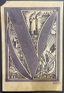 RUSSIAN SCHOOL, 1920
Pair of initials with industrial motifs