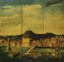 UNKNOWN ARTIST, LATE 18TH CENTURY
View of Naples. Triptych
