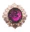 THAI RUBY AND DIAMOND RING