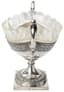 FABERGÉ SILVER AND 
CUT-GLASS VASE
The House of Fabergé, Supplier to the Imperial Court, St Petersburg, 1892