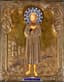 AN ICON 'SAINT ALEXIS, THE MAN OF GOD'
MOSCOW, EARLY 19TH CENTURY