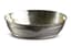 LARGE OVAL ITALIAN HAND-MADE SILVER FRUITS BOWL