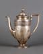 NEO-CLASSICAL STYLE RUSSIAN SILVER JUG WITH LID