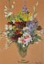DMITRI BOUCHENE (1893-1993)
Bouquet de fleurs dans un vase