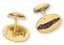 ASPREY ‘FERRARI TESTAROSSA’ 18K GOLD CUFFLINKS