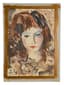 ANATOLY ZVEREV (1931 - 1986)
Portrait of a woman with auburn hair
