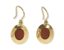 18K YELLOW GOLD AND CAMEO EARRINGS