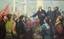 Anatoly Plamenitsky (1920-1995)
Lenin proclaims Soviet power, 1974