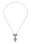 ART DECO PLATINUM DIAMOND AND PEARL NECKLACE, CIRCA 1910-15