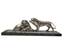 George Lavroff (1895-1991)
Art Deco's bronze cabinet sculpture, Lion family