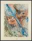 Anatoli Timofeevitch ZVEREV (1931-1986) Double self-portrait, 1982