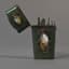 ANTIQUE POCKET NÉCESSAIRE, POSSIBLY COVERED IN GALUCHAT (STINGRAY SKIN), CIRCA 1800