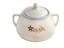 SOVIER PORCELAIN SUGAR BOWL
Dmitrovsky Porcelain Factory, before 1940