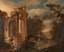 CIRCLE OF VIVIANO CODAZZI (1606-1670)
An Italian landscape with ruins