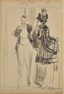 KONSTANTIN RUDAKOV (1891-1949)
Set of three illustrations for ‘Dear Friend’ (‘Bel Ami’), a novel by Guy de Maupassant (1885)