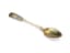 SET OF 6 SILVER-GILT DESSERT SPOONS
Master Ivan Alekseev (?), Assay master’s mark of Viktor Savinkov, Moscow, 1871