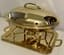 MIOTTO 24K GOLD PLATED OVAL FOOD CONTAINER WITH COVER
24k gold-plated oval chafing dish with support, cover and ceramic inside