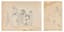VLADIMIR MAKOVSKY (1846-1920)
Set of two sketches