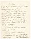 Charles BAUDELAIRE. 1821-1867. Writer and poet.
Autograph letter signed. "Ch. Baudelaire". (Brussels, end of April 1865). 1 pp. in-8. Letter from Baudelaire at the be...