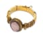19th CENTURY NEO-CLASSIQUE 18K YELLOW GOLD, CAMEO, DIAMOND BANGLE BRACELET, circa 1848