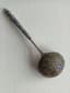 VERY RARE RUSSIAN SILVER PLIQUE-À-JOUR ENAMEL JAM SPOON
Grachev Brothers, St Petersburg, 1888