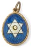 ‘EASTER EGG’ SILVER-GILT ENAMEL PENDANT