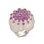 18K WHITE GOLD, DIAMOND STUD EARRINGS (WITH CERTIFICATE)