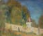 ROBERT FALK (1886–1958)
Maison derrière un mur, banlieue de Paris