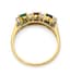 ‘TUTTI FRUTTI’ 14K YELLOW GOLD, DIAMOND, RUBY, EMERALD, SAPPHIRE RING