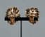 GOLD EARCLIPS ADORNED WITH DIAMONDS